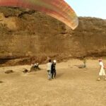 Shruti Bapna Instagram - There I go flying hiiiiigh up in the air ✨😬😇 my first paragliding encounter! Got a lift of more than 1000ft in my first flight! And was so proud to land on feet on all my 3 solo flights yaaaaay! When you are high up there the mind becomes observatory in such a calm way...it was like meditation! 🙏🏽 #shrutibapna