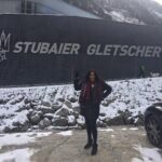 Shruti Bapna Instagram - Went up to the top of Tyrol height 3200m!!