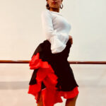 Shruti Bapna Instagram - Living a little bit of my Spanish dream here...dancing flamenco and feeling spanish head to toe...like how my heart always is! For the love of España! Please forgive me I am just a toddler in flamenco! ♥️♥️♥️#flamenca #shrutibapna