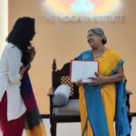 Shruti Bapna Instagram - A certified yoga instructor! Wonderful addition to my yogic journey 😊 A milestone to keep progressing and moving towards the light 🙏🌸😇 . . . . . #yoga #yogalifestyle #yogi #lifegoals #personalgrowth #perseverance #lifelessons #ashtangayoga #karmayoga The Yoga Institute