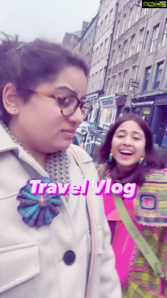 Shweta Tripathi Instagram - It takes something extraordinary to impress Dilliwale okay ✋🏼🔮🏰🤴🗡🌫😶‍🌫️ 👻 Edinburgh, Scotland