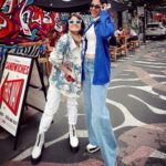 Shweta Tripathi Instagram - S & G 🔫 S & A 🧐 S & S 🤪 Bhooje?Jisko bhi yeh caption samjh mein aagaya is a genius!! 🫡🤓 Wearing @shahinmannan 📸 @crimrinal 🍻 #SeeAustralia #VisitVictoria #TataBattata Melbourne, Victoria, Australia