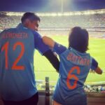 Shweta Tripathi Instagram - They say “firsts” are always special. This happened to be the FIRST time I watched India play live and @virat.kohli made sure it was special and so much more!!! 😍🤩🏏 To be one the 90,000+ people who got the chance to witness India win at the #MCG in the way they did was indescribable! Still can’t process what we witnessed and the roller coaster of emotions we experienced in just 40 overs. The magic of sports never ceases to amaze especially when the magician happens to be #ViratKohli 🫡 aapko!! INDIA…INDIA 👏🏼👏🏼👏🏼🇮🇳 #IndVsPak #BleedBlue #Australia @mcg @visitmelbourne @australia #SeeAustralia #VisitVictoria #TataBattata Melbourne Cricket Ground (MCG)