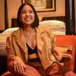 Shweta Tripathi Instagram – बुरी नज़र वाले तेरा मुँह काला 🌚✨

Wearing @freakinsindia @shopeurumme 
@flirtatious_india 
Styled by @purplerhapsody
MUA @krisann.figueiredo.mua 
Hair @makeupbyvirja 
📸 @nuclearpasta42 
Style team @monica_nim 

#JacketBattata #BattataStyleFiles