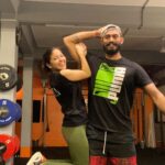 Shweta Tripathi Instagram - And you should never give up because Hardwork pays off 💪🏼 @battatawada getting stronger every day 🙌🏼 #mirzapur #prep #golu #reelitfeel #workouts #gymtraining #ready #actors #squats #pushup #frontroll #reelinstagram #harharmahadev