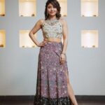 Shweta Tripathi Instagram – @payalsinghal giving me the 💃🏽 feels✨

Wearing @tribebyamrapali @payalsinghal 
Styled by @purplerhapsody 
HMU @divyasancheti 
📸 @theweddingstory_official