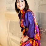 Shweta Tripathi Instagram - They say live life in colour 🪸 📸 @palashsverma Wearing @suta_bombay @ishhaara Styled by @purplerhapsody Beauty @nisha.karna Mane @mehvish.majithia Style team @monica_nim #Promotions #SustainableSundari #KanjoosMakhichoos