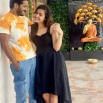 Siri Hanumanth Instagram - Owner of my heart😌😉 . . @imshrihan ❤️ . . Thank u @firoz_design_studio anna for the beautiful outfit🥰 . . @hiwagaindia