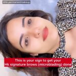 Siri Hanumanth Instagram - I have got my hk signature brows done 1.5 years back and the procedure has been a blessing from then ! After 1.5 years now I have decided to go for the procedure again as I wanted to add lite more darkness and change the shape a little. Can’t thank @hk.permanentmakeup enough for always being a saviour ❤️ Call them @9052339052 for more details