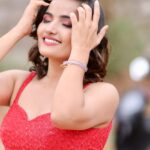 Siri Hanumanth Instagram - Keep it simple ❤️ . . Wearing : @firoz_design_studio Pc : @heartfeltphotographyhyd