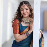 Siri Hanumanth Instagram - Wearing : @pari.designers_ Jewellery : @emmadi_silver_jewellery 📸 @venkat_tammana