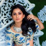 Sonal Monteiro Instagram - 💙 Picture credits - @classycaptures_official Mua & hair - @makeupdiaries_by_ashwini Wearing @arulaa_by_rashmianooprao #bangalore #sandalwood #kfi #photooftheday #sonalmonteiro