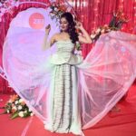Sonal Monteiro Instagram - People will stare. Make it worth their while !!! Wearing my all time favourite @arulaa_by_rashmianooprao #zeekutumbaawards #zee #zeekannada #sandalwood #panchatantra #kannadafilmindustry🎬