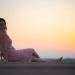 Sonalee Kulkarni Instagram - Orange or blue … what’s your pick? #sunsetphotography #sonaleekulkarni #sunsethues #obssesed #obsession #sunset #orange #blue #sky #silhouette Fort Pokran