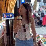 Sonalee Kulkarni Instagram - Mandatory to have a #turkishicecream 🍦 Mandatory to play this game ! Mandatory to post it too, right …. So why not! Plus this guy did some new tricks and he thought I was #brazalian 🤪 #sonaleekulkarni #istanbul #travel #travelreels #funaala Grand Bazaar, Istanbul