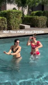 Sonnalli Seygall Instagram - Therapist who? 👀 Tag ur bestie! #bff #besties #friendshipgoals #girlsjustwannahavefun #trendingreels #reelitfeelit #funnyreels