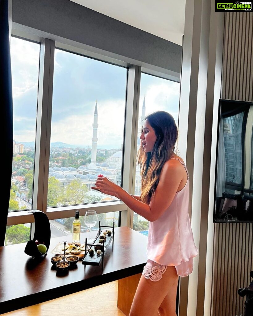 Sonnalli Seygall Instagram - Morning vibes at the @deltahotelslevent by #Marriott #Istanbul 💫 🍰 ☀️ #travelwithsonnalli #vacationdiaries #luxuryhotel #turkey #mondaymood #morningvibes #morningbliss