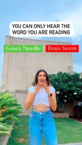 Sonnalli Seygall Instagram - Do you hear what I hear? 👀 

#reelstagram #reelitfeelit #reelkarofeelkaro #reelsvideo #trendingreels #greenneedlebrainstrom #auditoryillusions