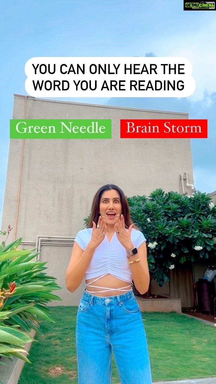 Sonnalli Seygall Instagram - Do you hear what I hear? 👀 #reelstagram #reelitfeelit #reelkarofeelkaro #reelsvideo #trendingreels #greenneedlebrainstrom #auditoryillusions