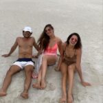 Sonnalli Seygall Instagram - Travel bomb for our bestie’s bday!! Happy birthday @sahilgsalathia ! May every birthday of urs be in an exotic location with @iamraailaxmi & me 💃🏻👻 #VacayMode #maldives #traveldiaries #bff