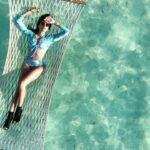 Sonnalli Seygall Instagram - I’m that wild soul 🌿 Location: @paradisemaldives Jewellery: @anaqajewels #maldives #islandlife #traveldiaries #paradise #vacaymodeon #travelwithsonnalli Paradise Island Maldives