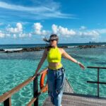 Sonnalli Seygall Instagram - Landed in paradise 📍💙 @villahotels @paradisemaldives #maldives #vacaymood #vacation #traveldiaries #paradise Paradise Island Maldives