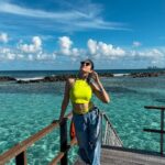 Sonnalli Seygall Instagram - Landed in paradise 📍💙 @villahotels @paradisemaldives #maldives #vacaymood #vacation #traveldiaries #paradise Paradise Island Maldives