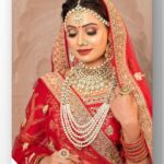 Sowmya Rao Nadig Instagram - Happy Navaratri ….,, Gorgeous make up by @makeupbydivyanagaraj darling #sowmyasharada #portraitphotography #makeup #photography #navratri