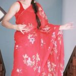 Sowmya Rao Nadig Instagram - One more time ☺️ for the beats…… 💃💃💃 Blouses @laxmikrishnaofficial #sowmyasharada #reels #reelsinstagram #reelitfeelit #remixonreels #trendingreels #vikrantrona #dance
