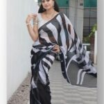 Sowmya Rao Nadig Instagram - Styling with simplicity 👌🏻🕊 #sowmyasharada Costume courtesy @thekittyandkiteboutique #saree #sareelove #teluguserial #tamilserial