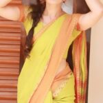Sowmya Rao Nadig Instagram - 🌼 costume @laxmikrishnalabel #sowmyasharada . #reels #reelitfeelit #explore #trendingreels #remix song #remixonreels