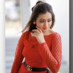 Sowmya Rao Nadig Instagram - ❤️ #sowmyarao #sowmyasharada Costume @divya_varun_official Photography @naveen_photography_official #jabardasth #reddress #etvtelugu #positivity