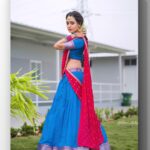 Sowmya Rao Nadig Instagram - Festival Vibes 🎋 #sowmyasharada #sowmyarao Costume @divya_varun_official Photography @ravi_cross_clickx #pongal #makarsankranti2023 #makarsankranti #indianfestival #jabardasth #etvtelugu #tamil #festivalvibes