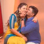 Sridevi Ashok Instagram - Don’t miss the end! Photoshoots are always fun.. We have a forever type of love. @ashok_chintala @sitara_chintala