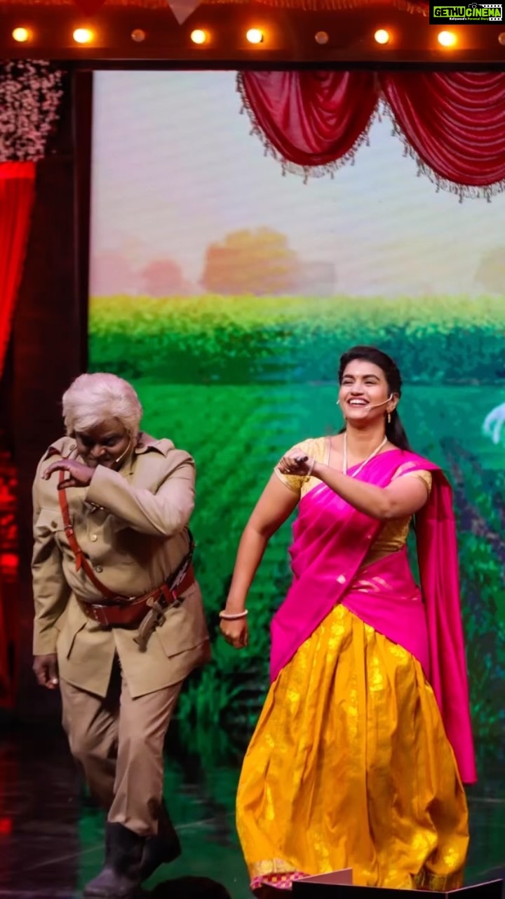 Sridevi Ashok Instagram - Kpy champions season 4, Share your feedback on my performance. Don’t miss coming Sunday episode. @palani_pattalam @diwakar_actor @nanjilvijayan @director_thomson_vijaytv @vijaytelevision #vijaytelevision #kpychampions #kpy EVP Film City