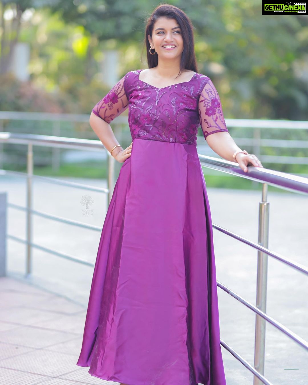 Sridevi Ashok Instagram - Happy Evening 🥰❤️ @sitara_chintala Dress : @label._j Photography: @rootzstudios