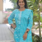 Sridevi Ashok Instagram - 💥Look simple, classy and gratefull in handblock pure cotton kurta sets💥 From @pennae_unakaga_ (JUSTFORWOMEN) 🌟🌟The perfect kurti that goes with every outfit,is an easy-to-wear versatile piece for Summer wear, daily wear. @pennae_unakaga_ 🌟🌟 #srideviashok #cottonkurti #cottonkurtaset #summerwear #budgetfriendly #dailywear #supportsmallbusiness