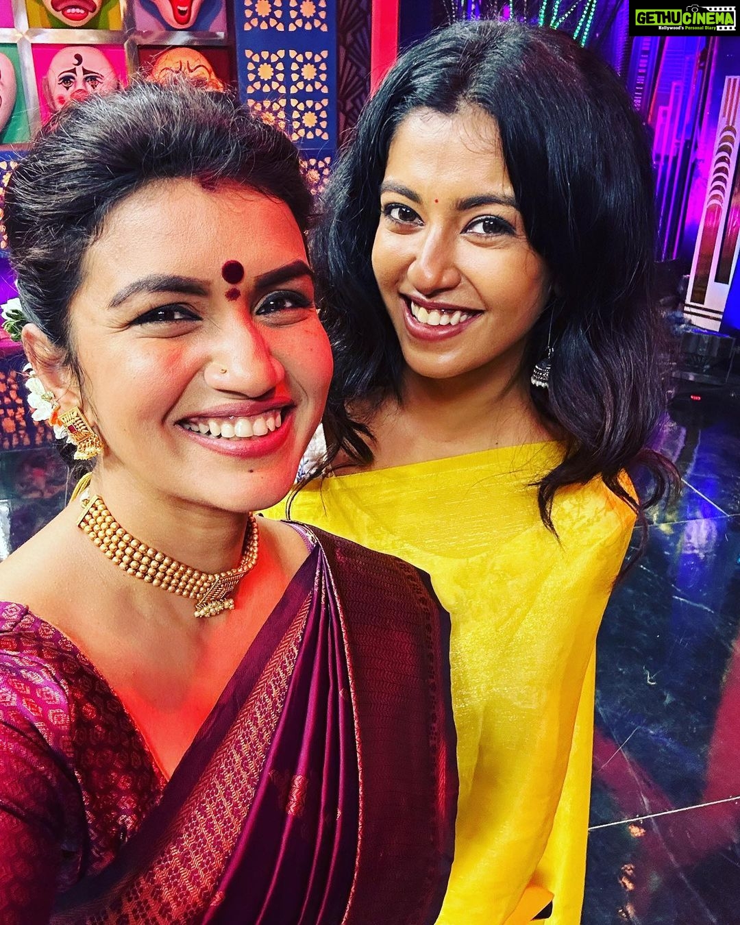 Sridevi Ashok Instagram - Its all about kpychampions4!! I always admire them since adhu idhu yedhu!! Now iam glad to be a part of kpy champions season 4 and with these super fun filled people!!