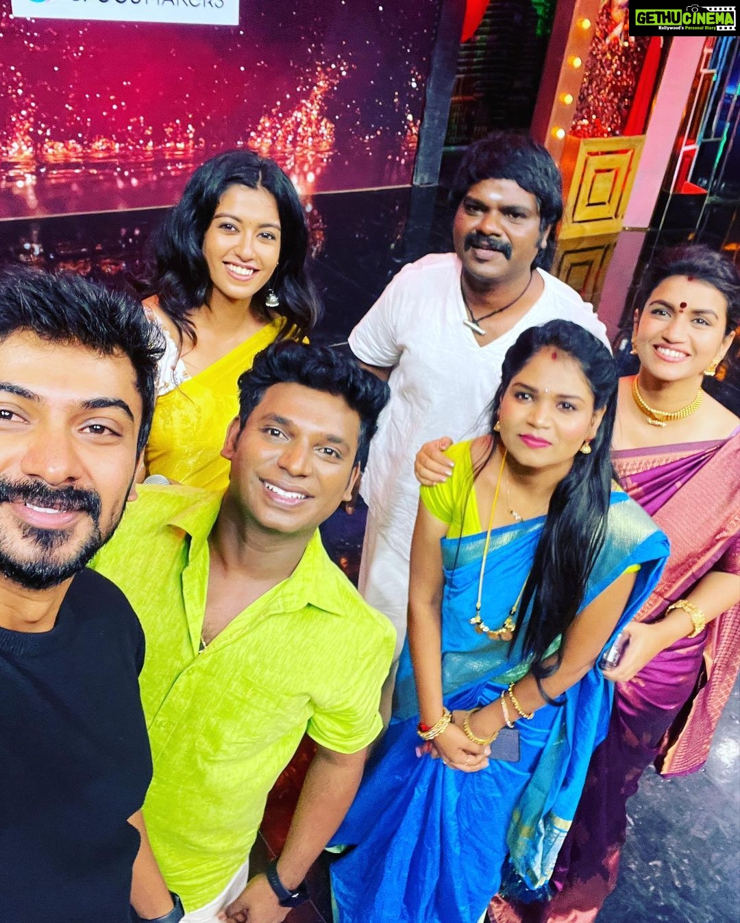 Sridevi Ashok Instagram - Its all about kpychampions4!! I always admire them since adhu idhu yedhu!! Now iam glad to be a part of kpy champions season 4 and with these super fun filled people!!