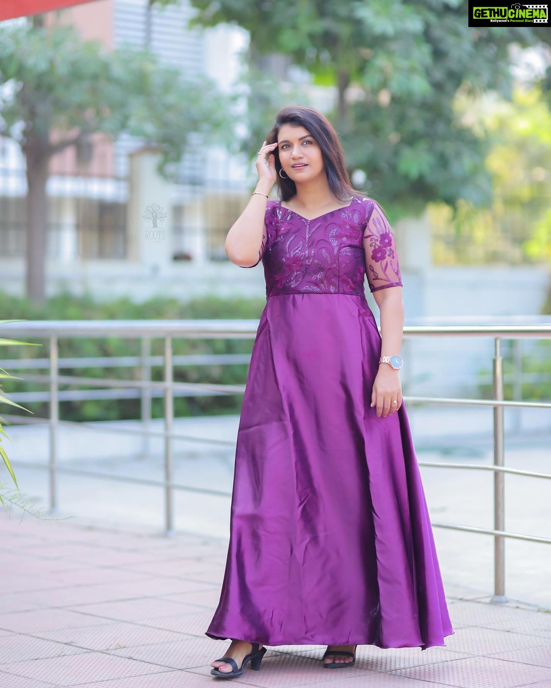 Sridevi Ashok Instagram - Happy Evening 🥰❤️ @sitara_chintala Dress : @label._j Photography: @rootzstudios