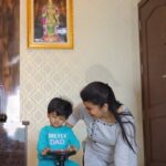 Sridevi Ashok Instagram - Na kettadhu aana avaru kuduthadhu 🥰❤️🤗 @ashok_chintala @sitara_chintala