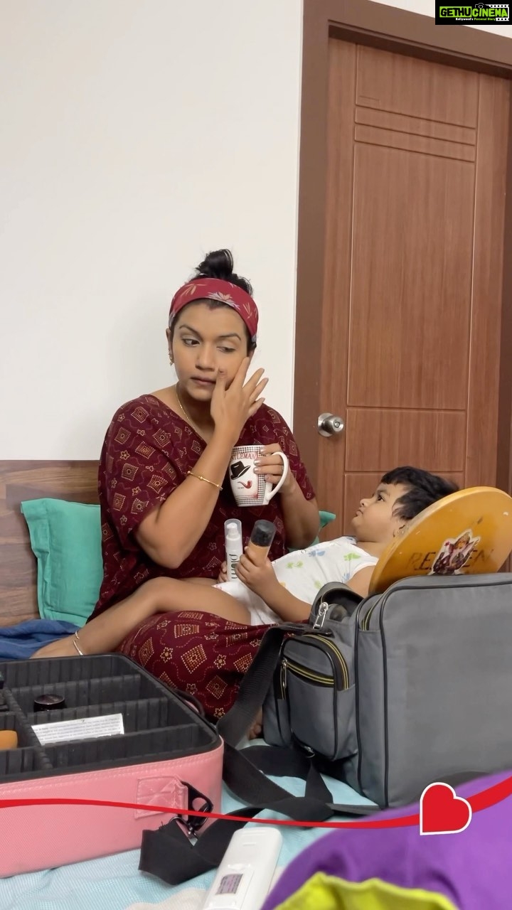 Sridevi Ashok Instagram - Motherhood is incredible. Being a mom turns an ordinary woman into an extraordinary. Sometimes I wonder how I manages even after long exhausting day reading bed time stories in bed and then fall asleep on damp sheets. After being a mom, I become more responsible, selfless, having more patience. Motherhood teaches a lot and I am still learning from my experiences. @luvlap.in had made it easy and has always been a part of our journey To all the Women out there , don’t just let ur dreams stop u in anyways.! U can achieve anything if u have that mindset, so plan things accordingly and u will definitely reach the goal .! Wishing all the Super Mom’s “Happy Women’s Day“❤️ #srideviashok #LuvLapsupermoms #womensday #internationalwomensday #luvlap #babyproducts