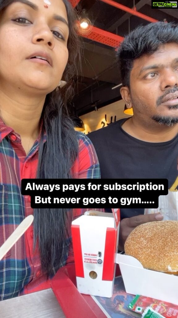 Sridevi Ashok Instagram - Always pays for the subscription but never goes to gym…. @ashok_chintala