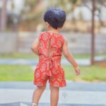 Sridevi Ashok Instagram - @bougainvileakids has easy breezy cotton dresses for the kids from 1 year - 12 years for both boys and girls. They do Customisation aswell for bigger sizes Photography : @rootzstudios Collaboration