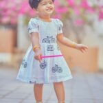 Sridevi Ashok Instagram - @bougainvileakids has easy breezy cotton dresses for the kids from 1 year - 12 years for both boys and girls. They do Customisation aswell for bigger sizes Photography : @rootzstudios Collaboration