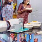 Sridevi Ashok Instagram - Behind the scenes- Ponni , Vijaytelevision