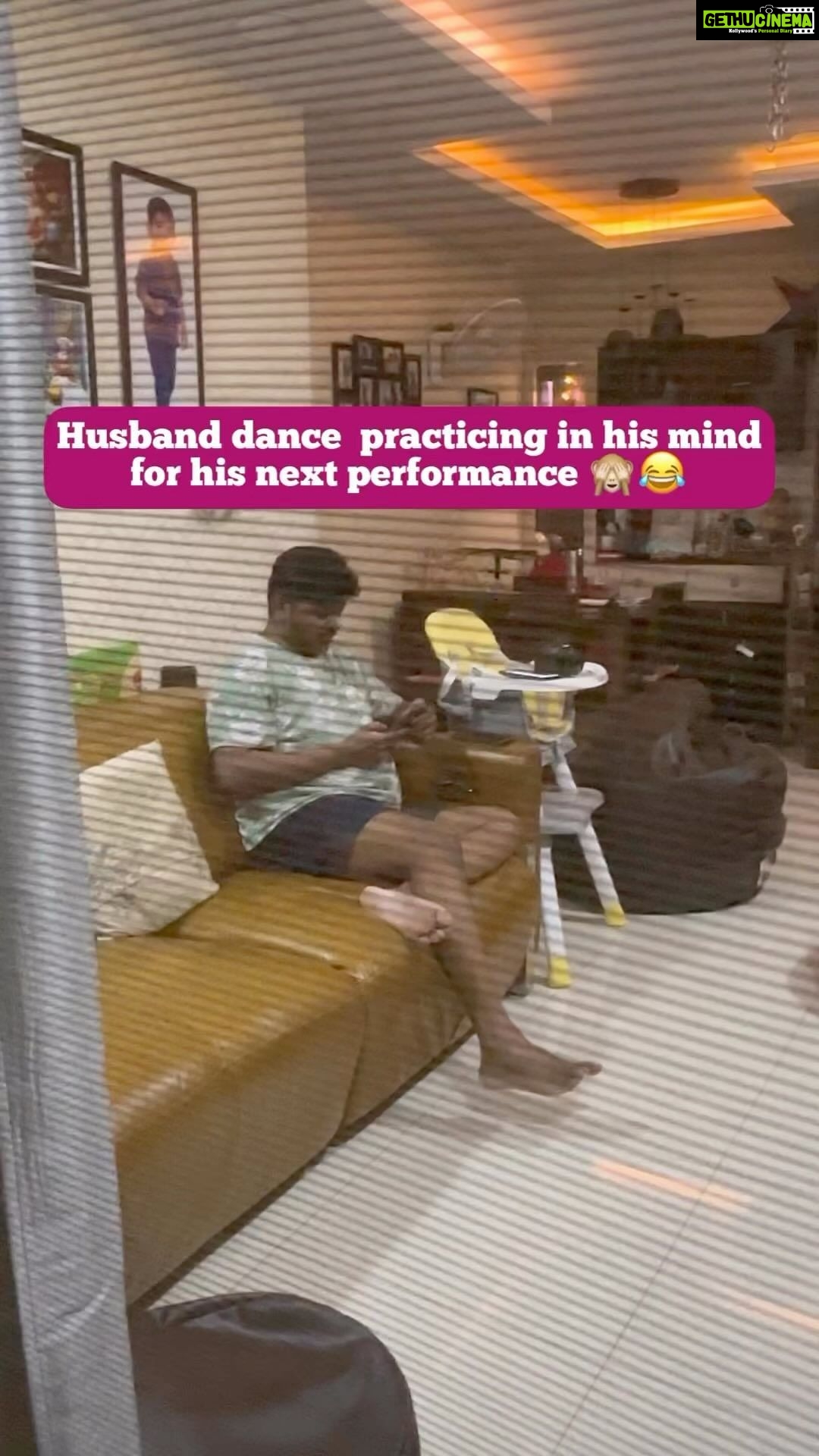 Sridevi Ashok Instagram - @ashok_chintala dance practice 😜 This is how he practiced Tum tum aswell.