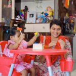 Sridevi Ashok Instagram - When I am stressed or something goes wrong ... I just look at Sitara ... seeing her play rejuvenates me ... and you know what @luvlap.in products are completely safe and convenient for me ... thus LuvLap makes my baby happy and me happier. #srideviashok #HappyBabiesHappierMoms #luvlap #loveyourbaby #instababy #baby #babies #luvlap #momswithluvlap #parenting #baby #babygear #momlife #babyessentials #newborn #luvlapbaby #babyproducts #babiesofinstagram #parents #babyproduct #babymodel #indianmombloggers #toddlers #newbornstore