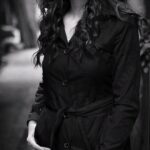 Tara Alisha Berry Instagram - More Munna Magic ! 🤍 @munnasphotography Asst by @prashant.photography Thank you @rasheema_a for this jacket !! #munnamagic #blackandwhite #photoshoot