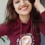 Tara Alisha Berry Instagram - Still can't get over how cute @cutestuffco_in 's clothes are !! Use my code BERRY150 and get Rs.150 off on any product on their website !! @iyer.aarti #croppedhoodie #cutestuffco